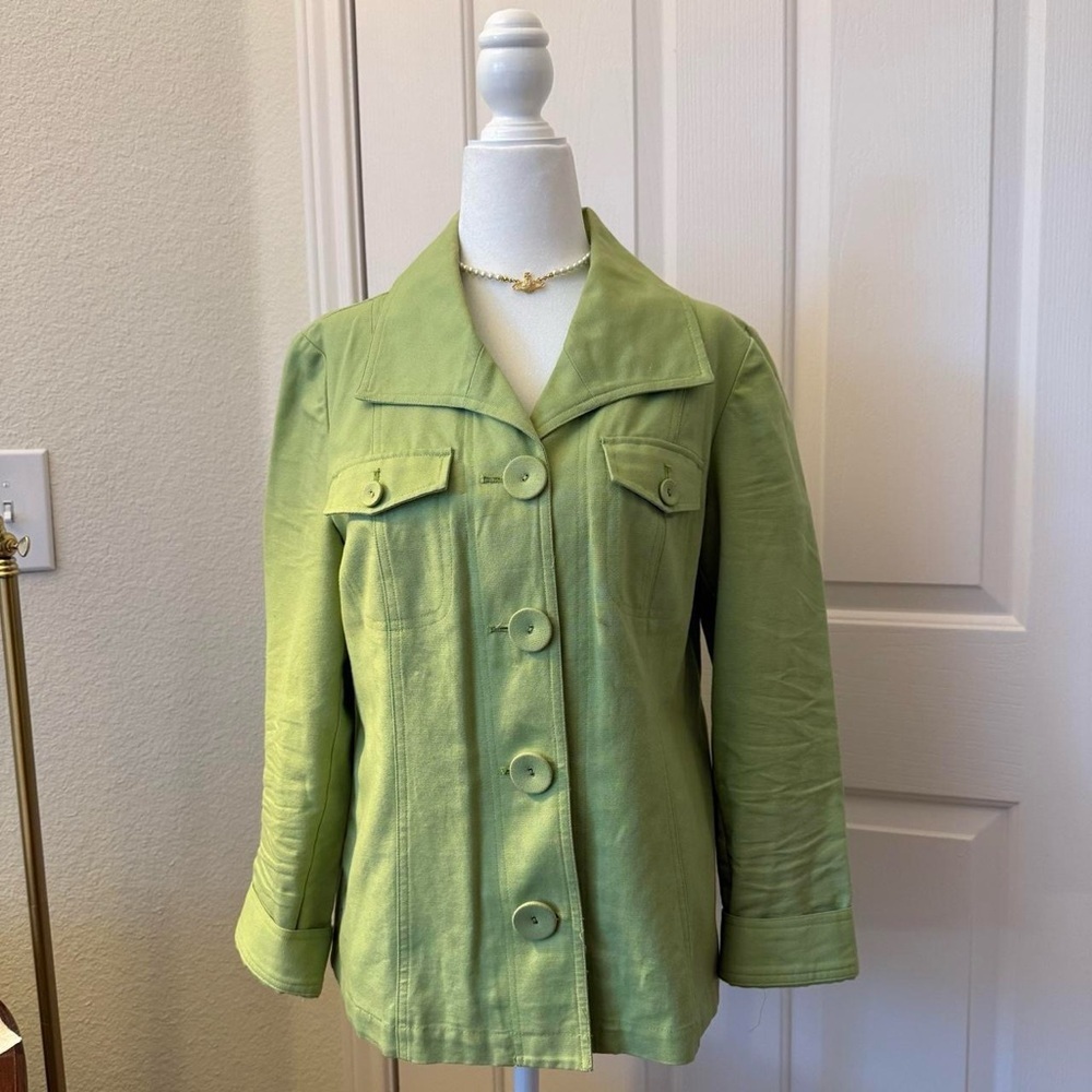 Chico's Light Green Blazer